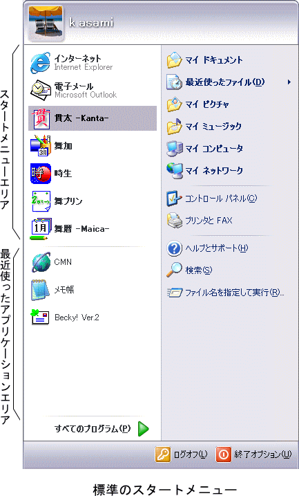 WindowsXP̃X^[gj[
